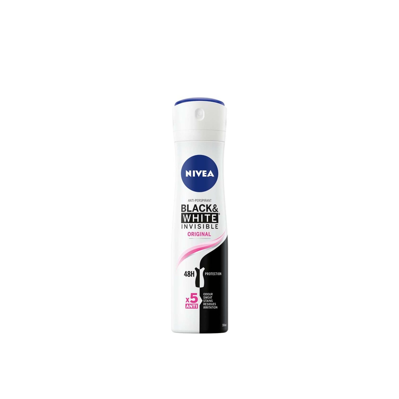 Nivea Black & White Invisible Original Anti-Perspirant Spray 150ml (5.07fl oz)