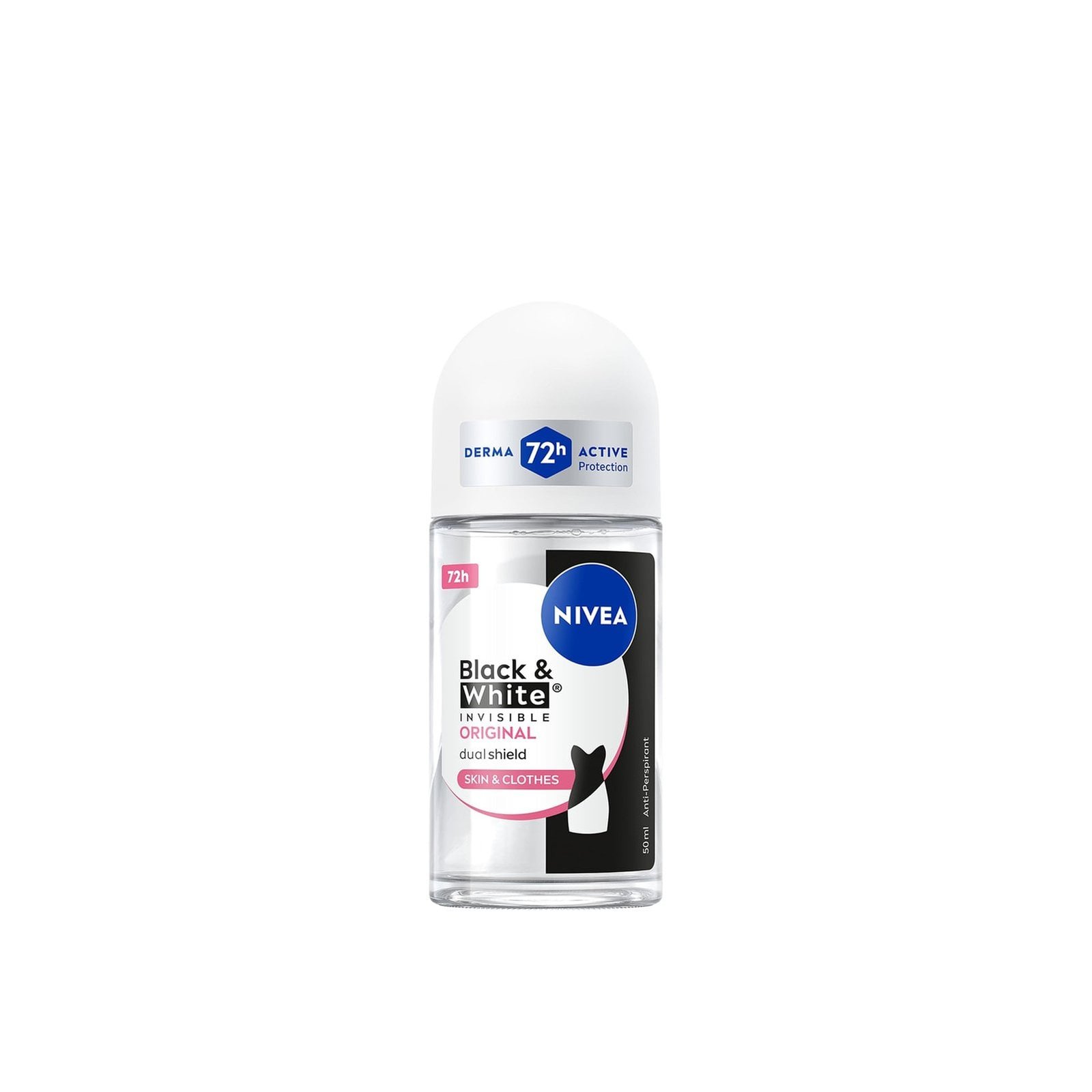 Nivea Black & White Invisible Original Roll-On 50ml (1.69fl oz) USA