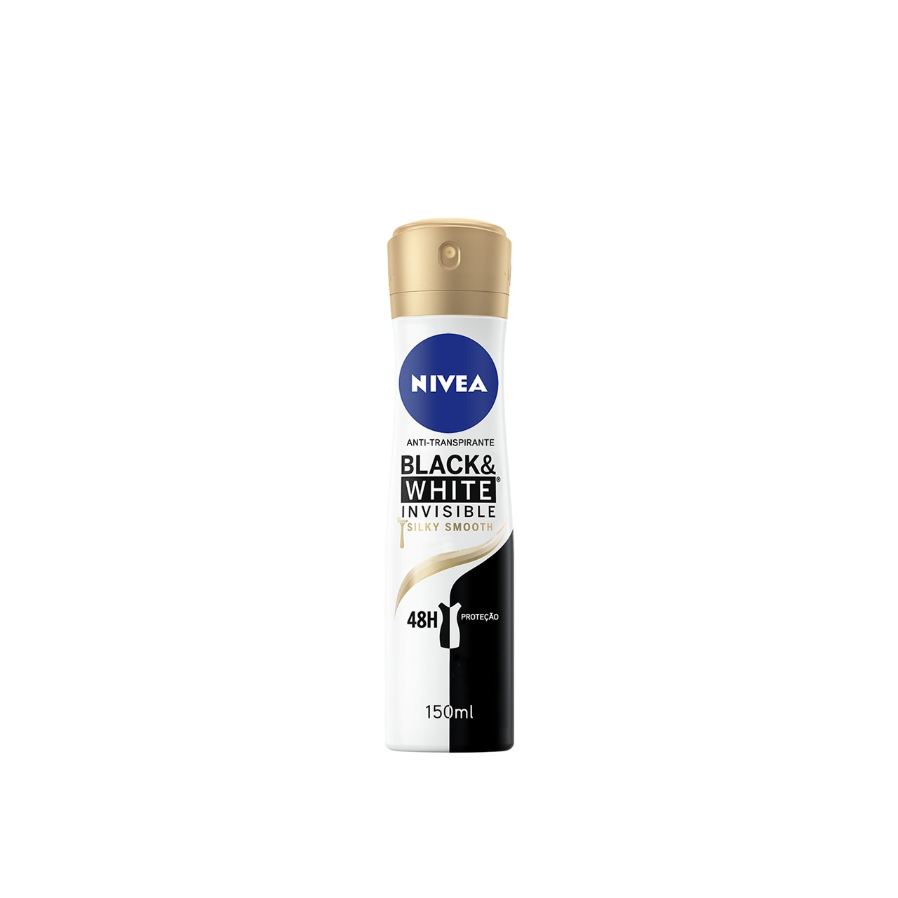 Buy Nivea Black & White Invisible Silky Smooth Anti-Perspirant Spray 150ml  · Greenland