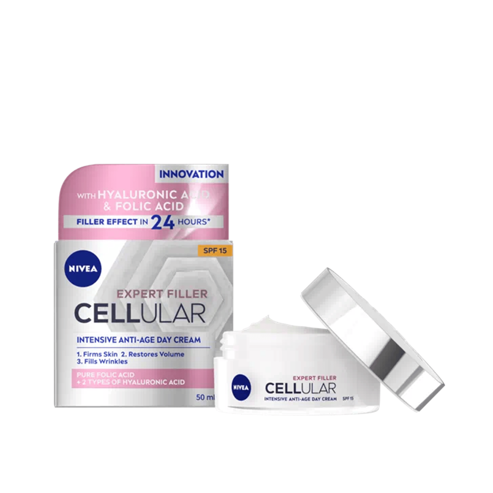 Nivea Expert Filler Cellular Intensive Anti-Age Day Cream SPF15 50ml (1.69fl oz)