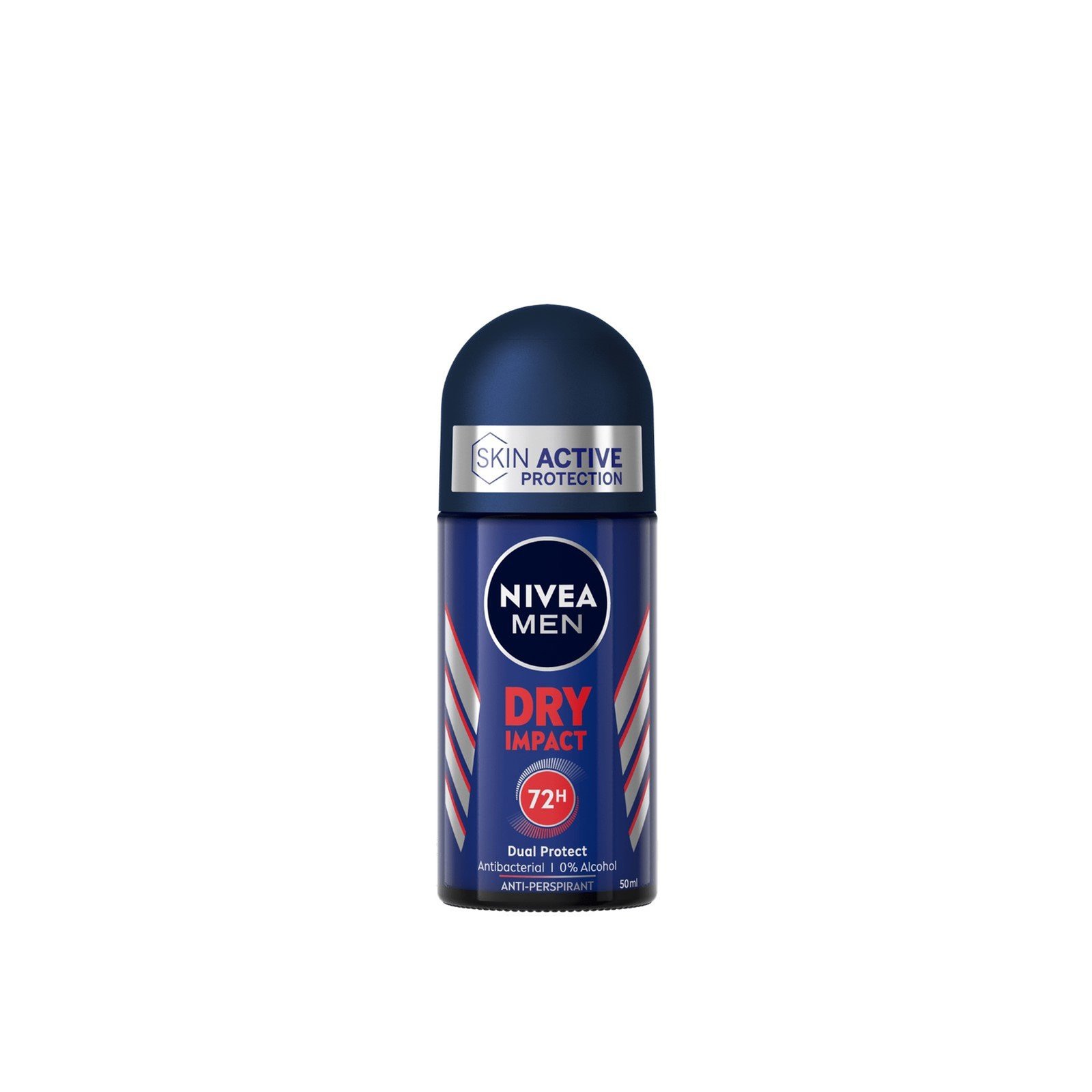 Nivea Men Dry Impact 72h Dual Protect Anti-Perspirant Deodorant Roll-On 50ml