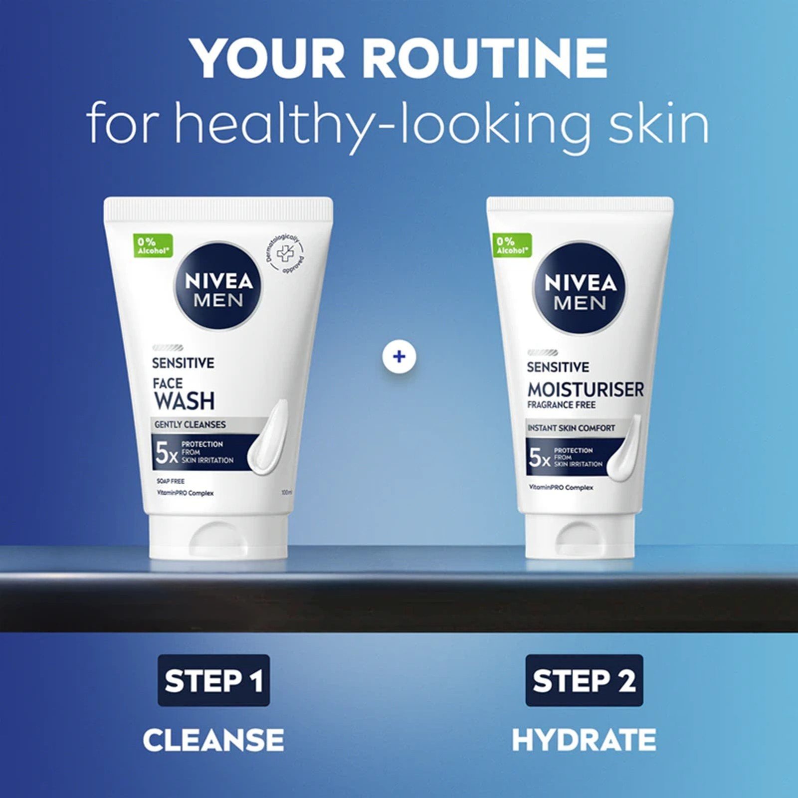 Nivea Men Sensitive Face Wash 100ml