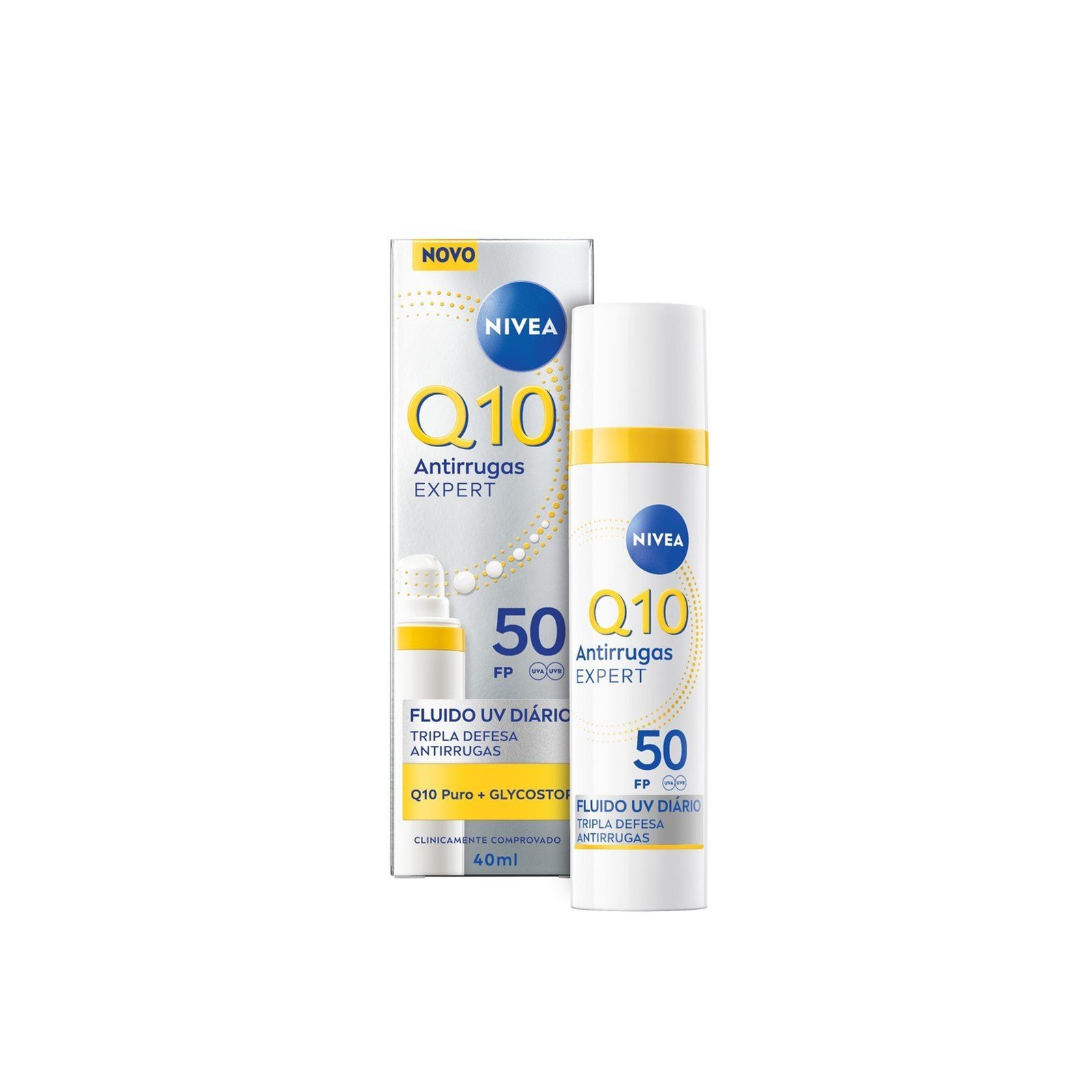 Nivea Q10 Anti-Wrinkles Expert Daily UV Fluid SPF50 40ml