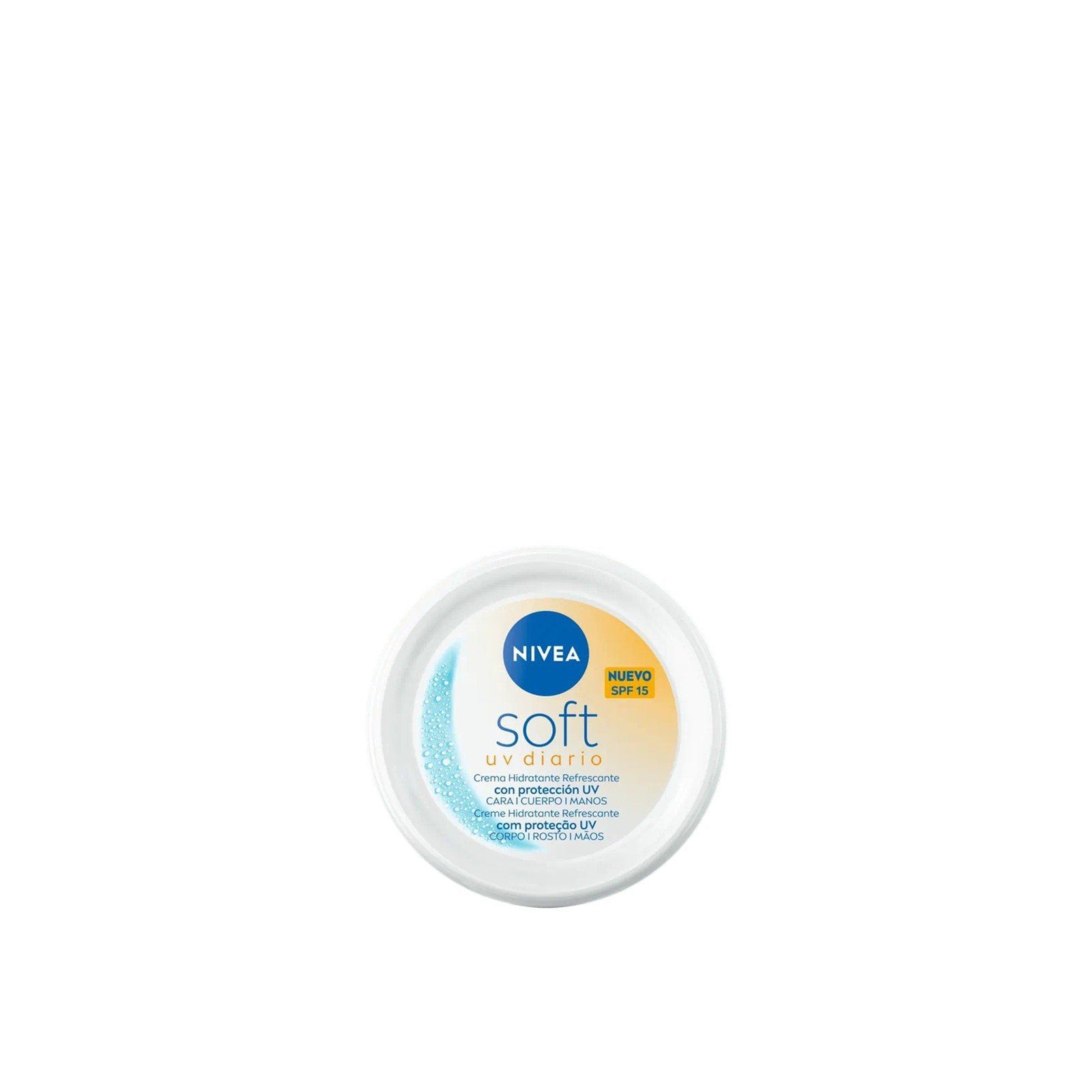 Nivea Soft Daily UV Refreshing Moisturizing Cream SPF15 100ml (3.38floz)