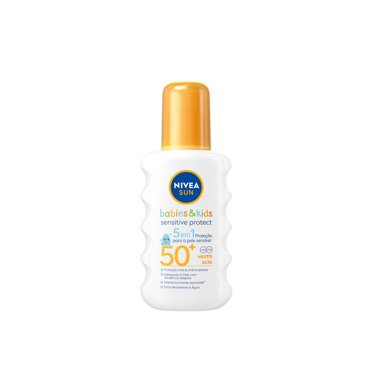 Nivea Sun Babies & Kids Sensitive Protect 5-in-1 Spray SPF50+ 200ml (6.76 fl oz)