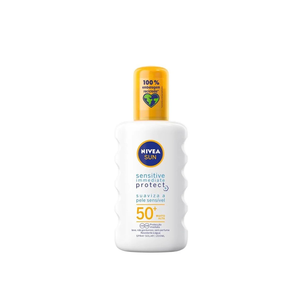 Nivea Sun Sensitive Immediate Protect Sunscreen Spray SPF50+ 200ml