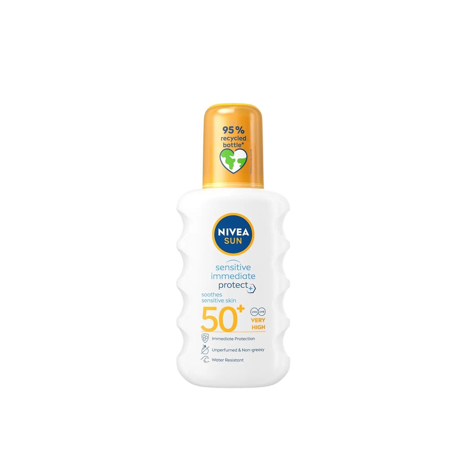 Nivea Sun Sensitive Immediate Protect Sunscreen Spray SPF50+ 200ml