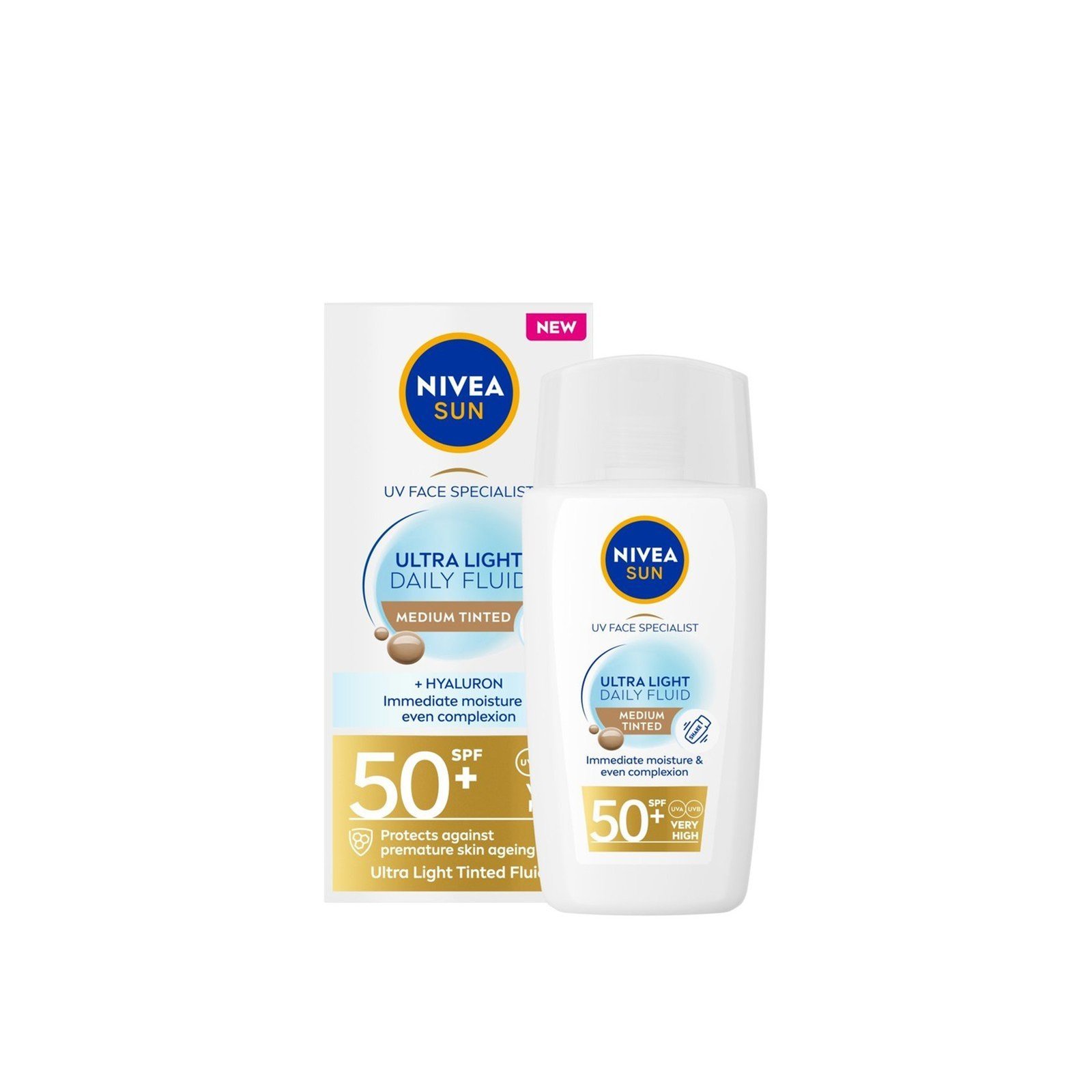 Nivea Sun UV Face Specialist Ultra Light Daily Fluid SPF50+