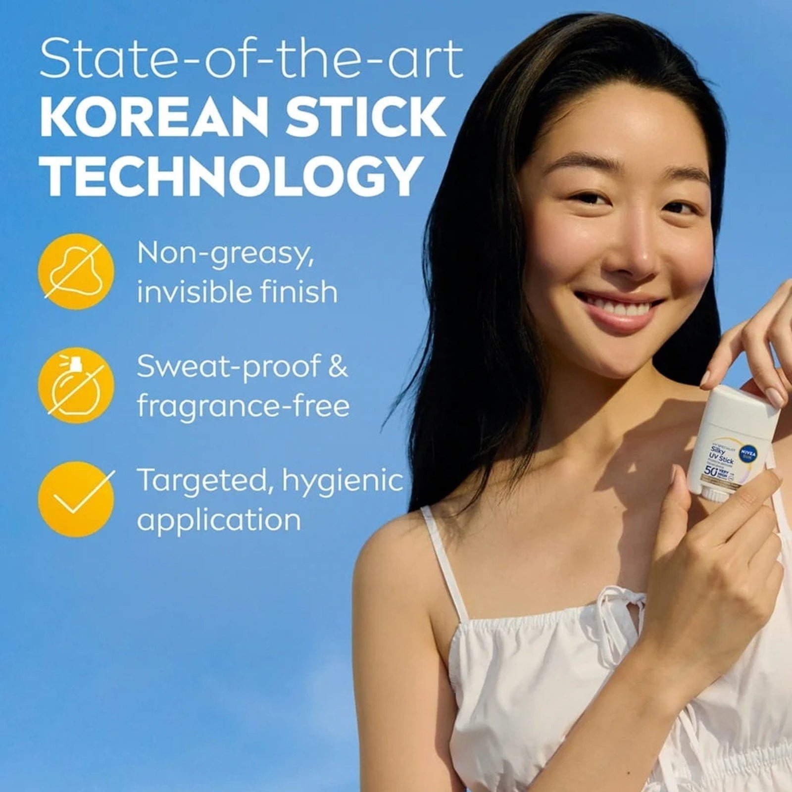 Nivea Sun UV Specialist Silky UV Stick Sunscreen SPF50+ 15g