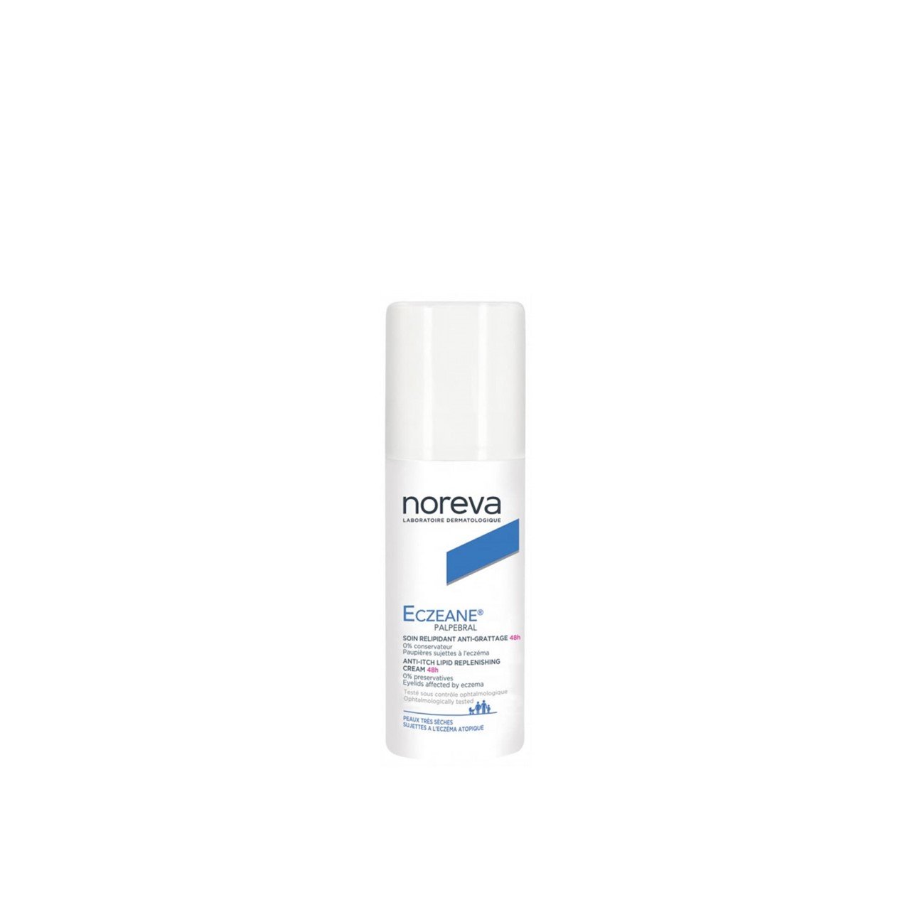 Noreva Eczeane Palpebral Anti-Itch Lipid 48h Replenishing Cream 20ml (0.68fl oz)