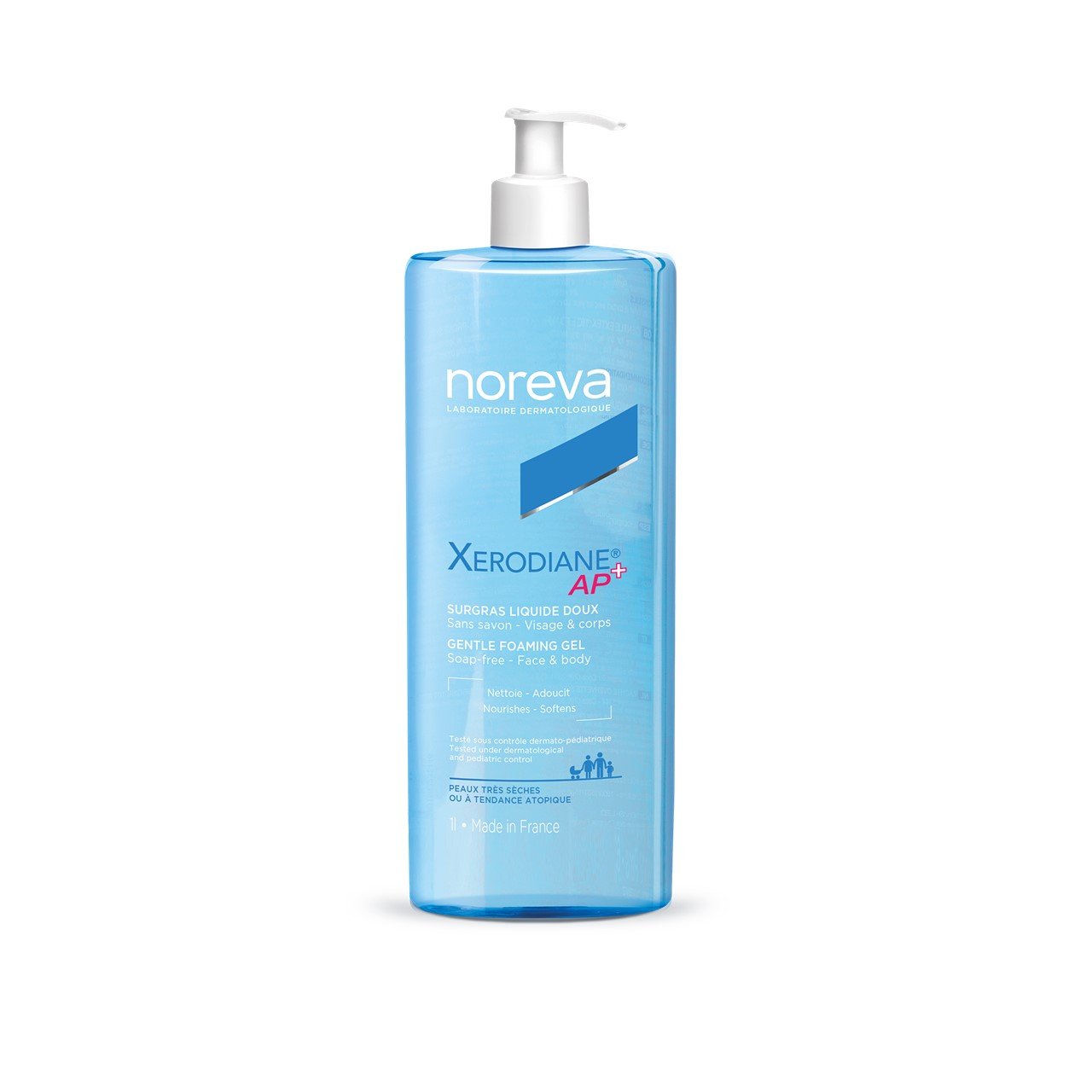 Noreva Xerodiane AP+ Gentle Foaming Gel Very Dry Skin 1L