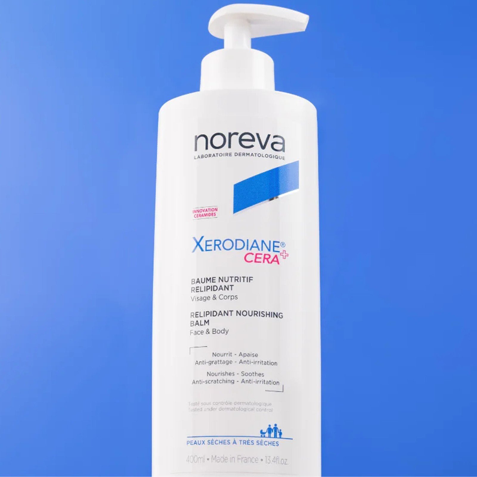 Noreva Xerodiane Cera+ Relipidant Nourishing Balm 400ml