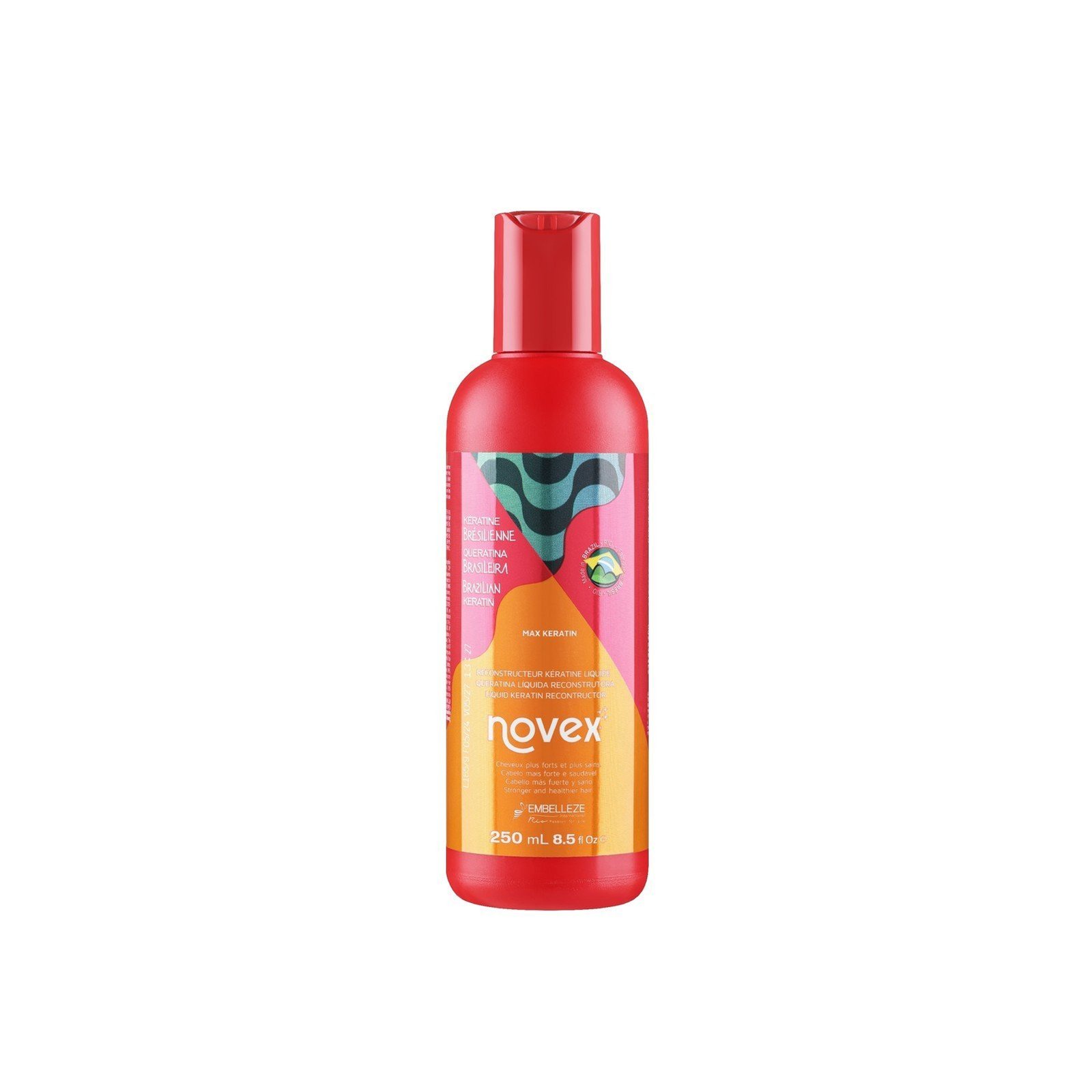 Novex Brazilian Keratin Max Concentrated Liquid Keratin 250ml Qatar