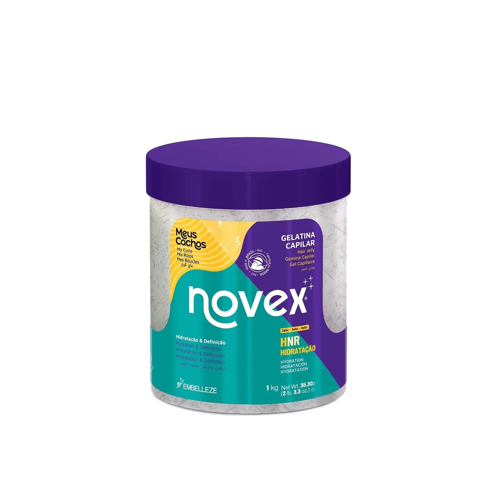 Novex Meus Cachos Hair Jelly 1kg (35.3oz)