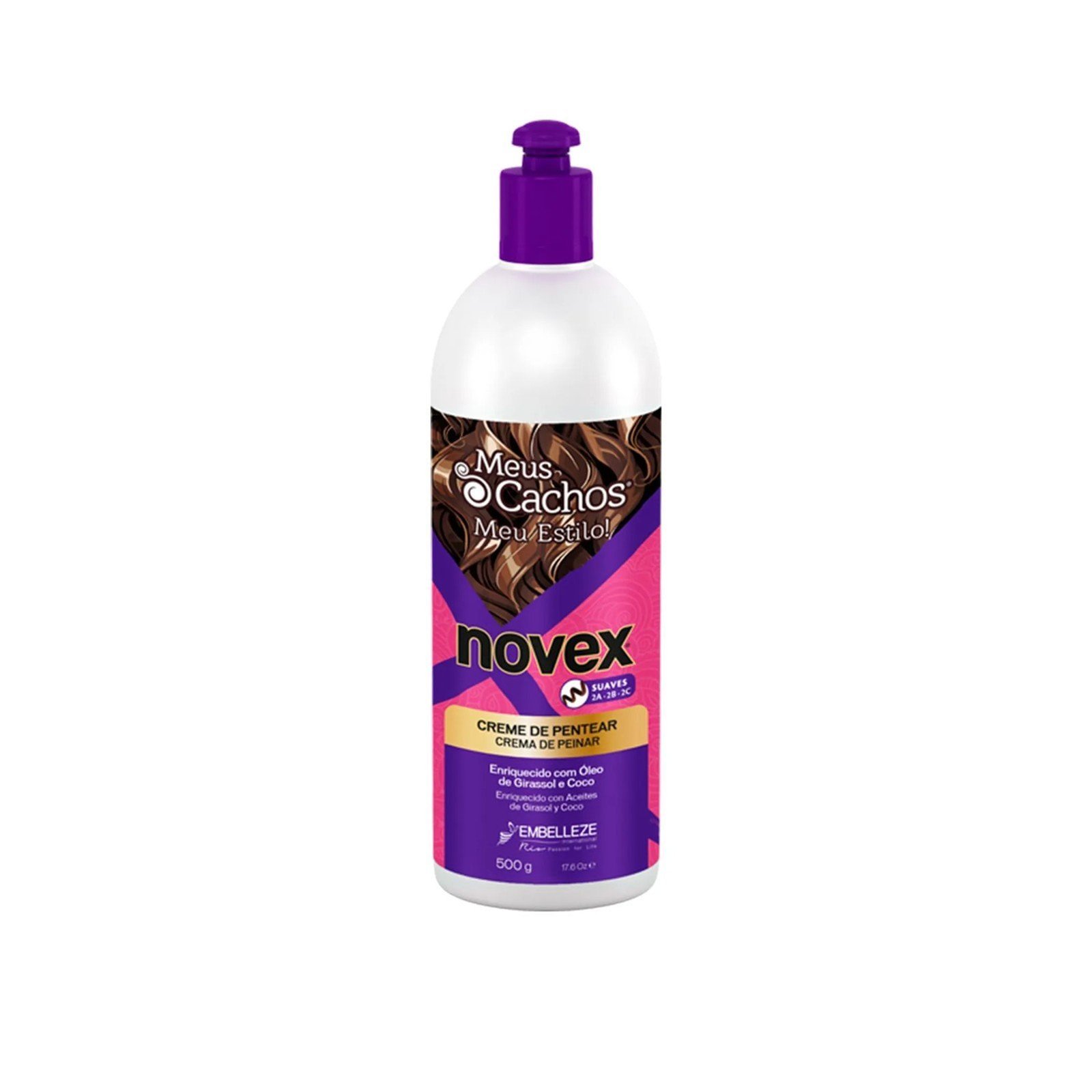Novex Meus Cachos Soft Leave-in Conditioner 500g (16.9floz)