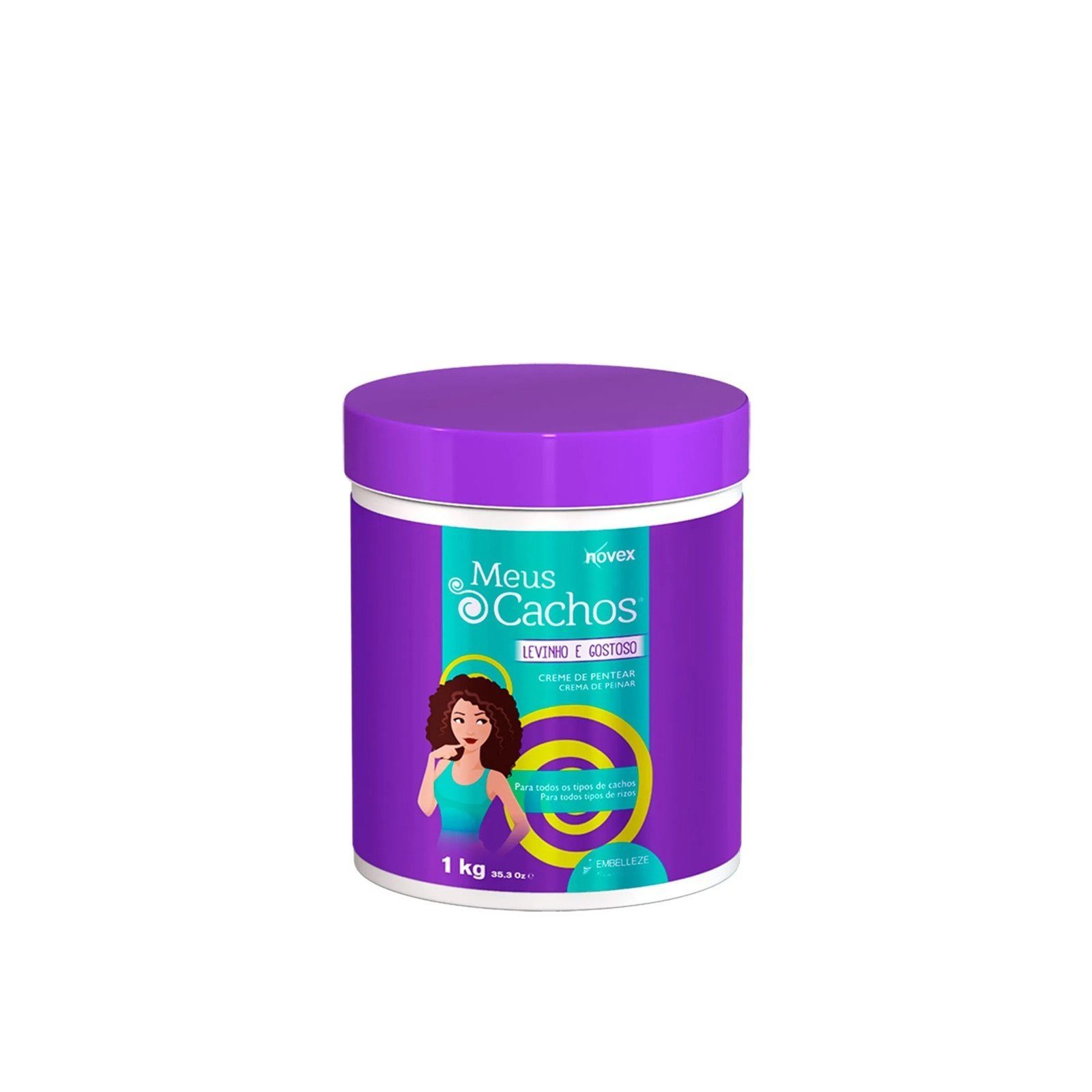 Novex Meus Cachos Super Curly Leave-In Conditioner 1Kg