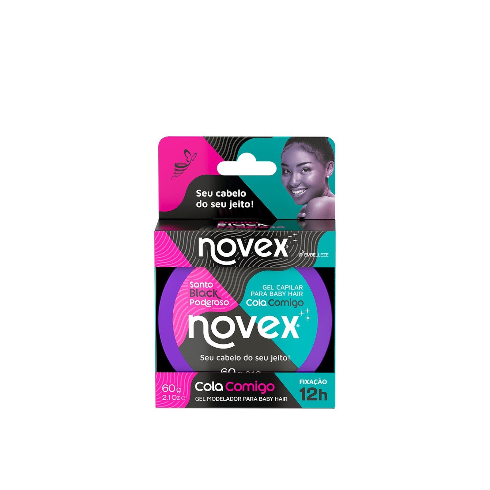 Novex Mystic Black Edge Gel 60g (2.1oz)
