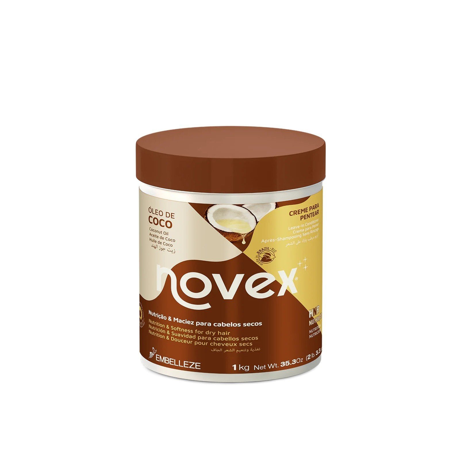 Novex Óleo de Coco Leave-In Conditioner 1kg