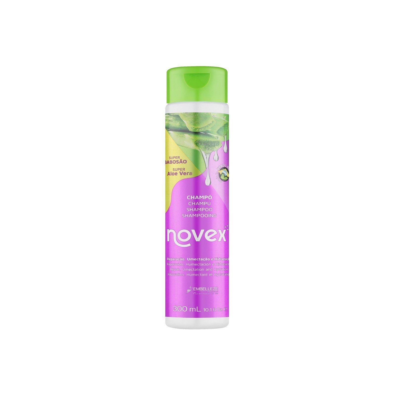 Novex Super Babosão Aloe Vera Shampoo 300ml قطر التوصيل