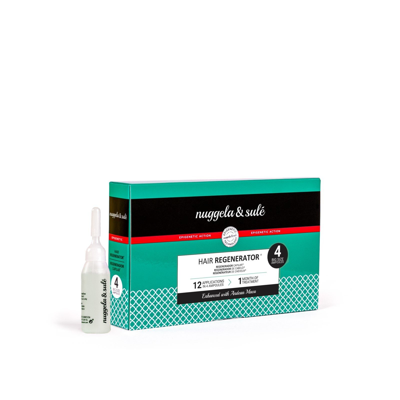 Nuggela & Sulé Hair Regenerator Ampoule 10ml x4 (4x 0.338 fl oz)