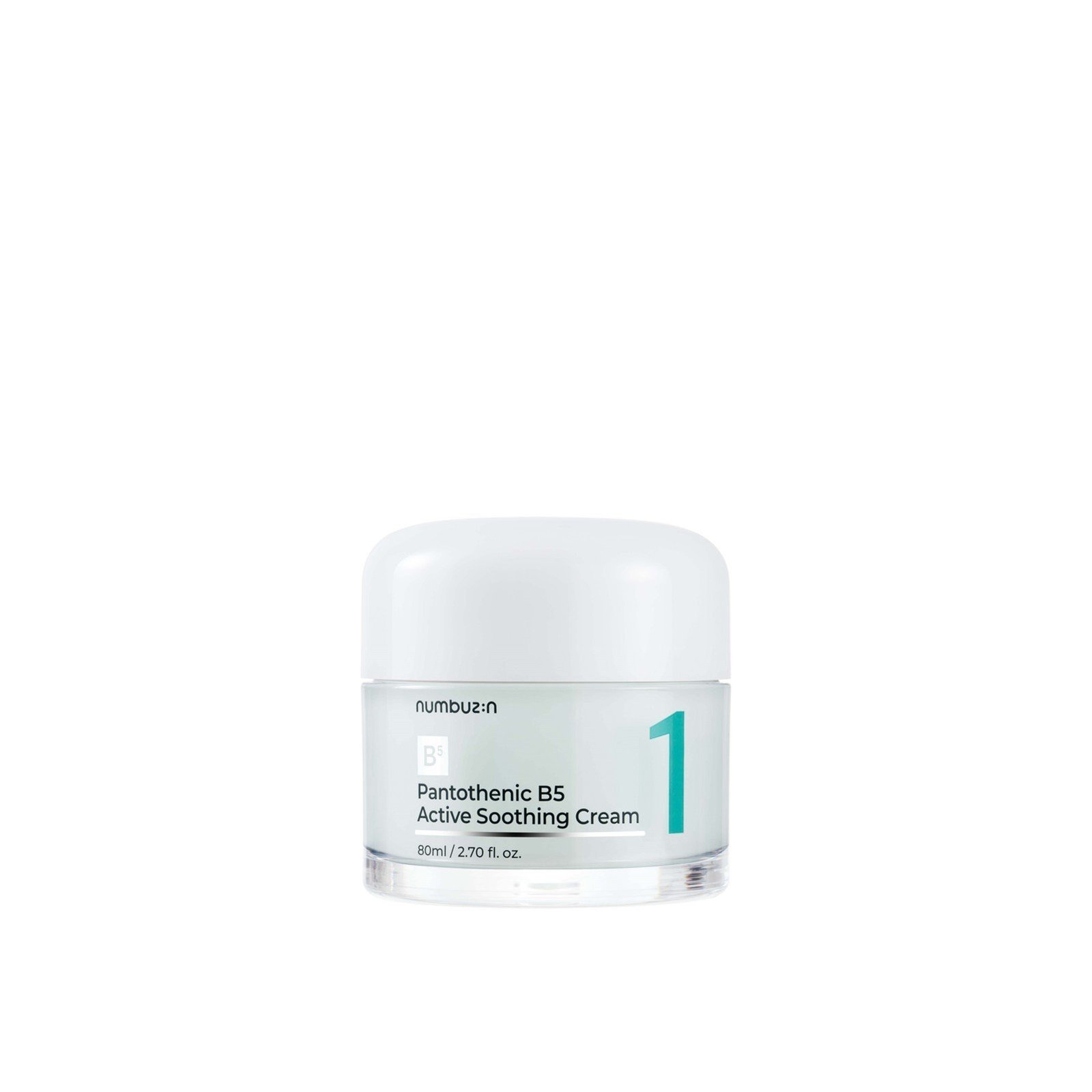 Numbuzin No.1 Pantothenic B5 Active Soothing Cream 80ml
