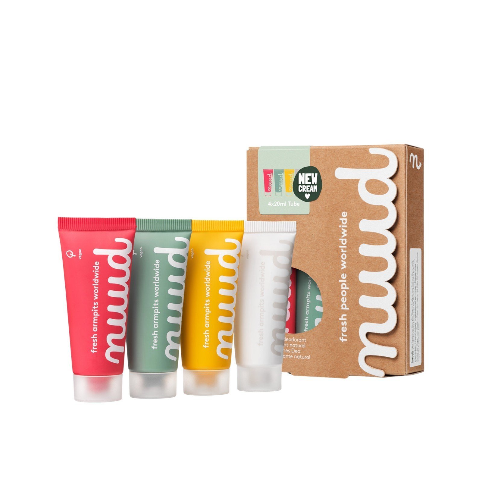 nuud Cream Deodorant Family Pack