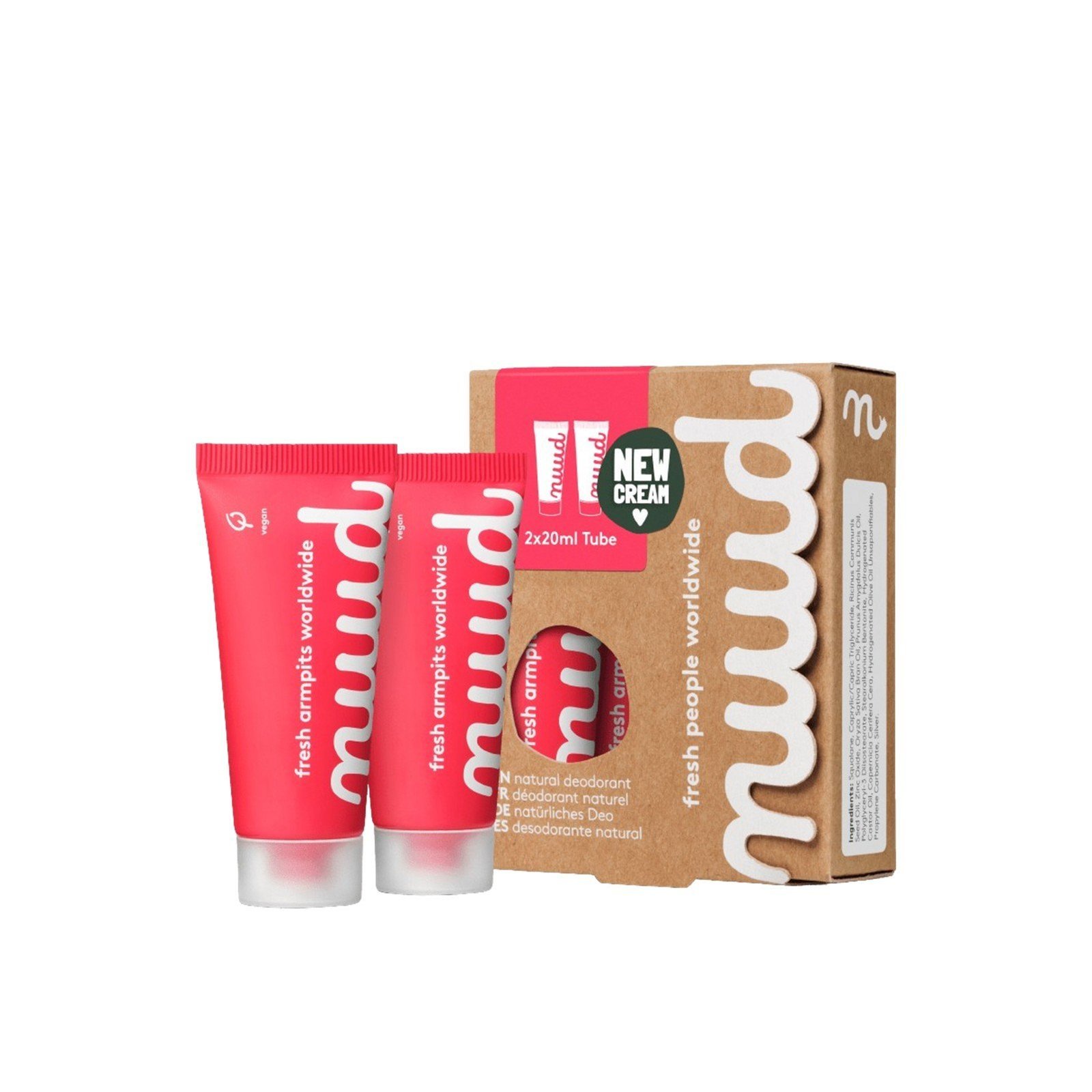 nuud Cream Deodorant Smarter Pack