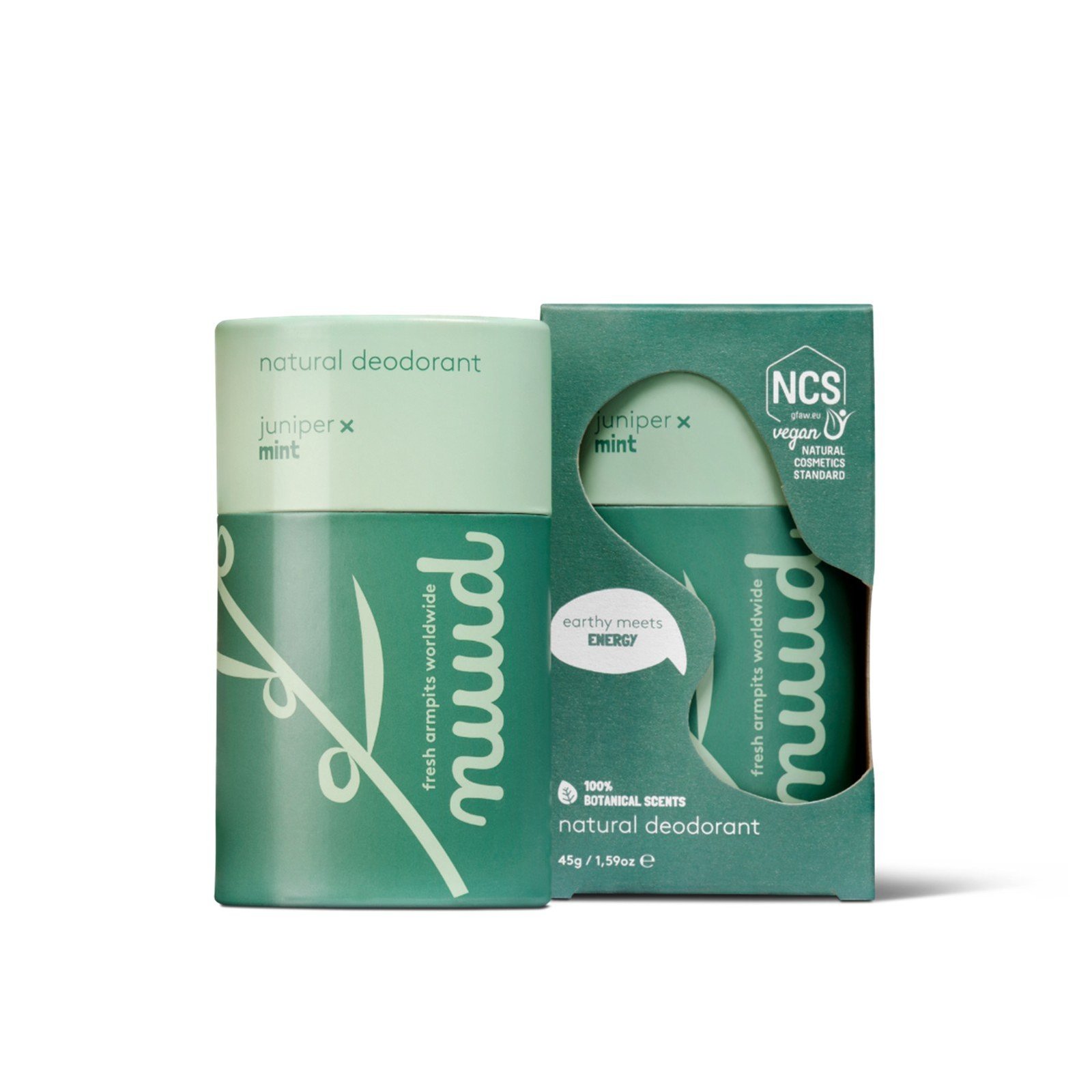 nuud Juniper x Mint Stick Natural Deodorant 45g قطر