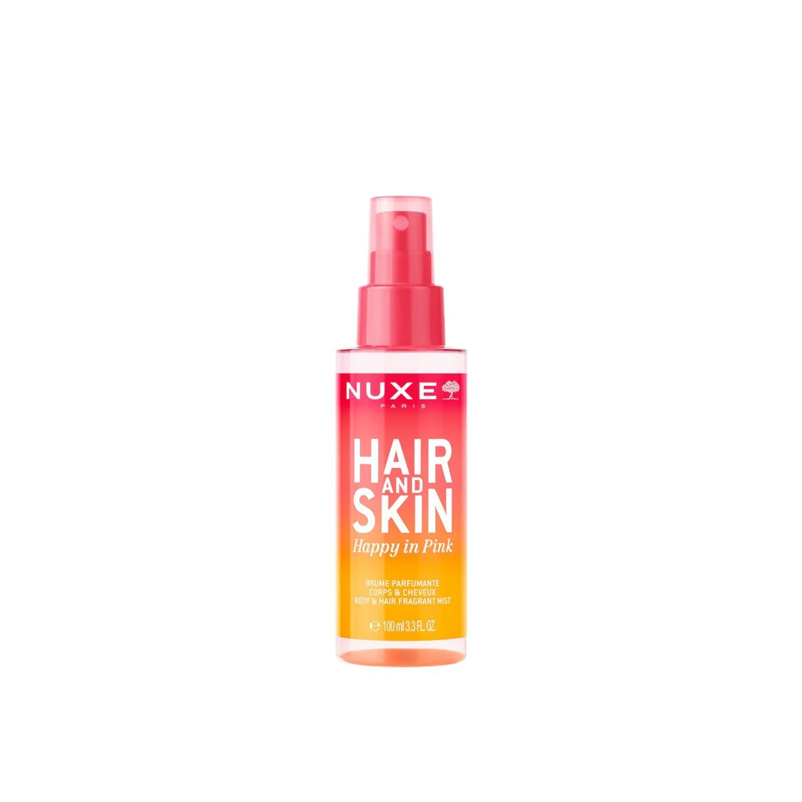 NUXE Hair and Skin Happy in Pink Body & Hair Fragrant Mist 100ml