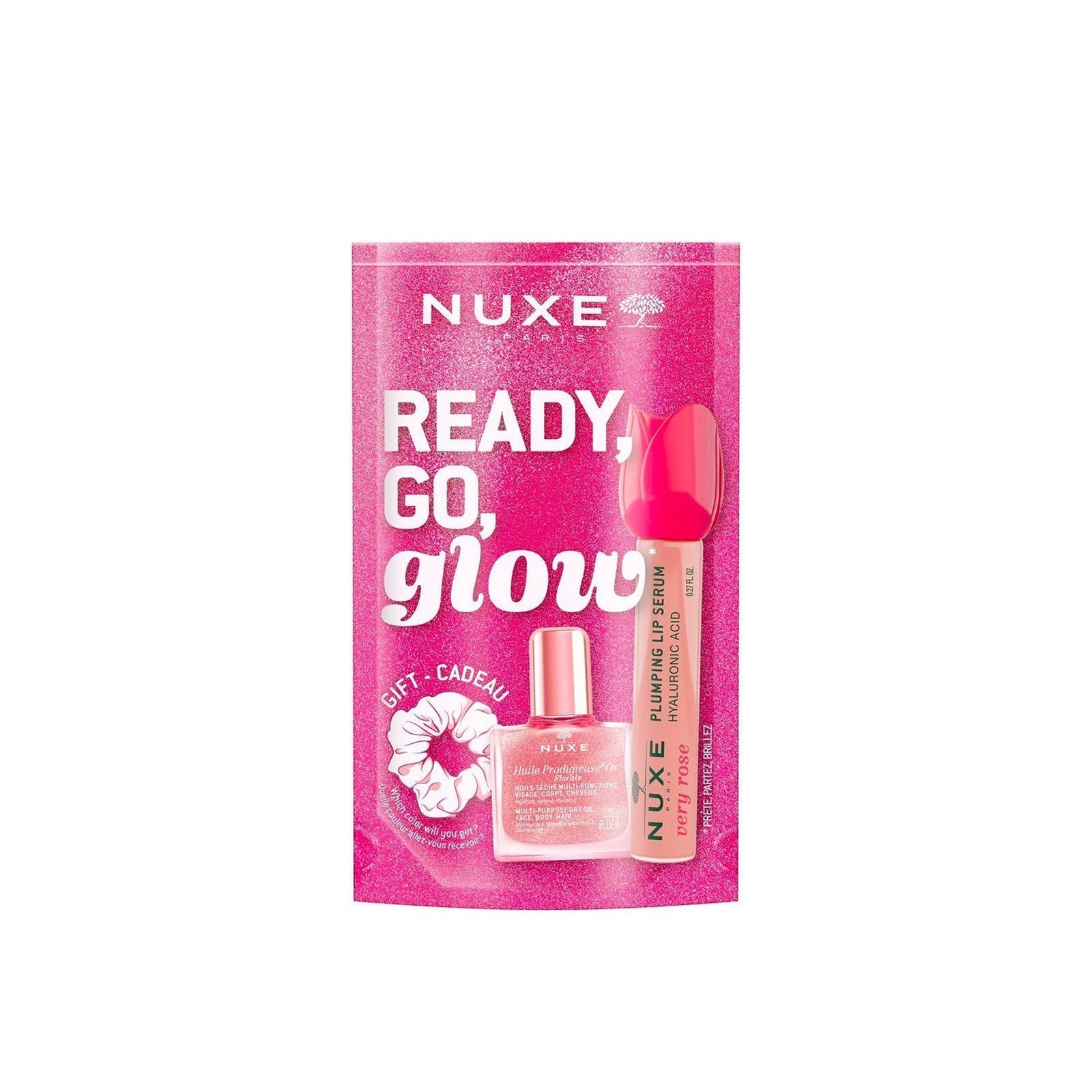 NUXE Ready, Go, Glow Pink Set