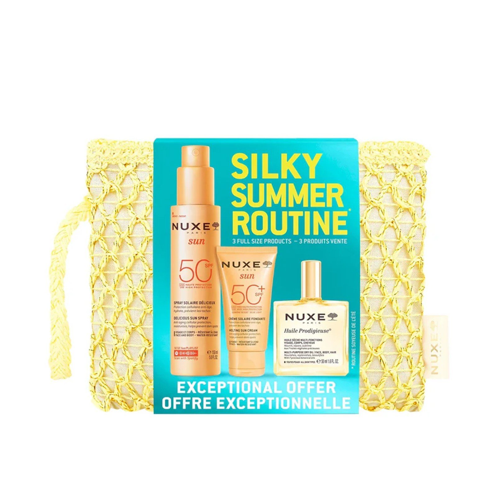 NUXE Silky Summer Routine Gift Set