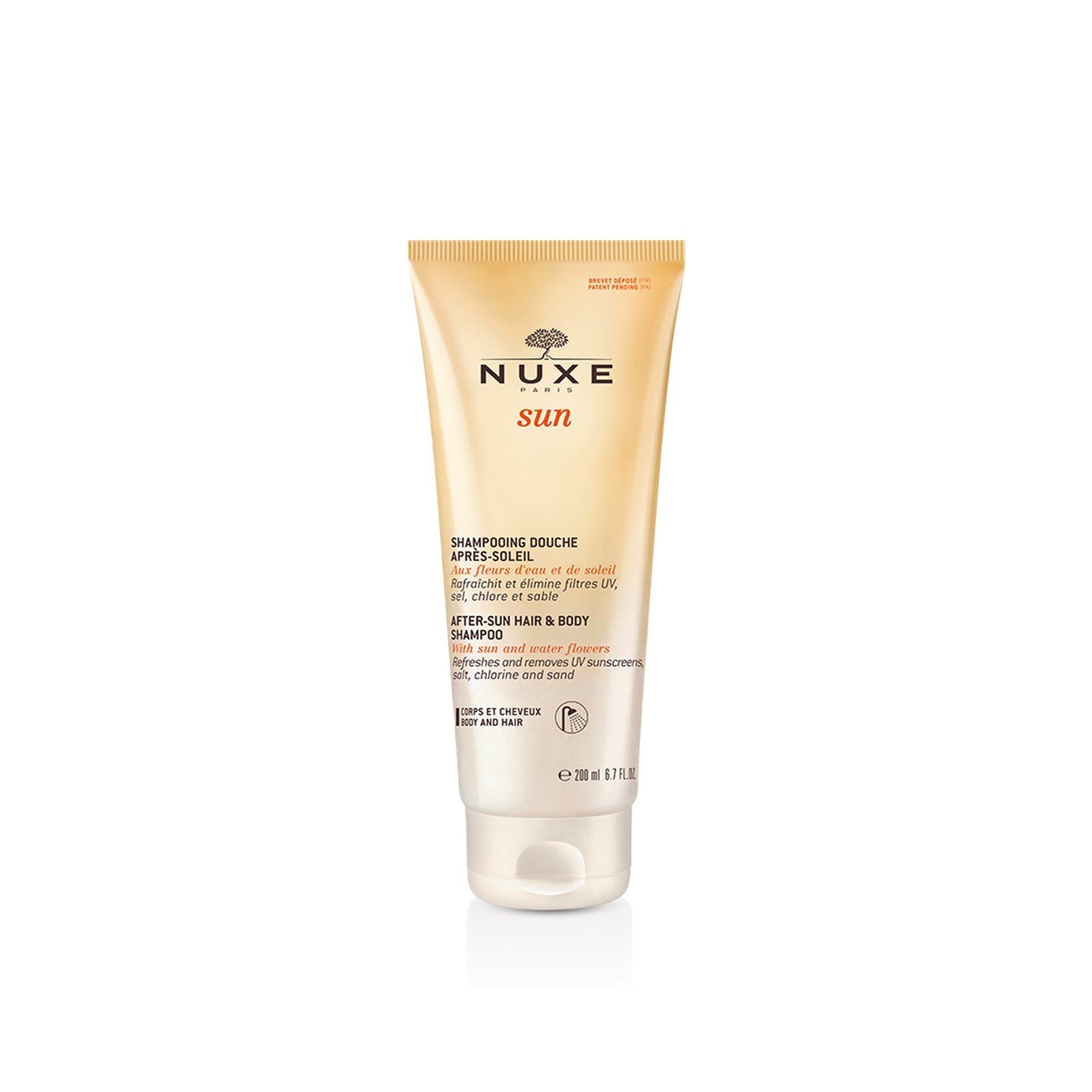 NUXE Sun Shampoo Pós-Solar Cabelo & Corpo 200ml