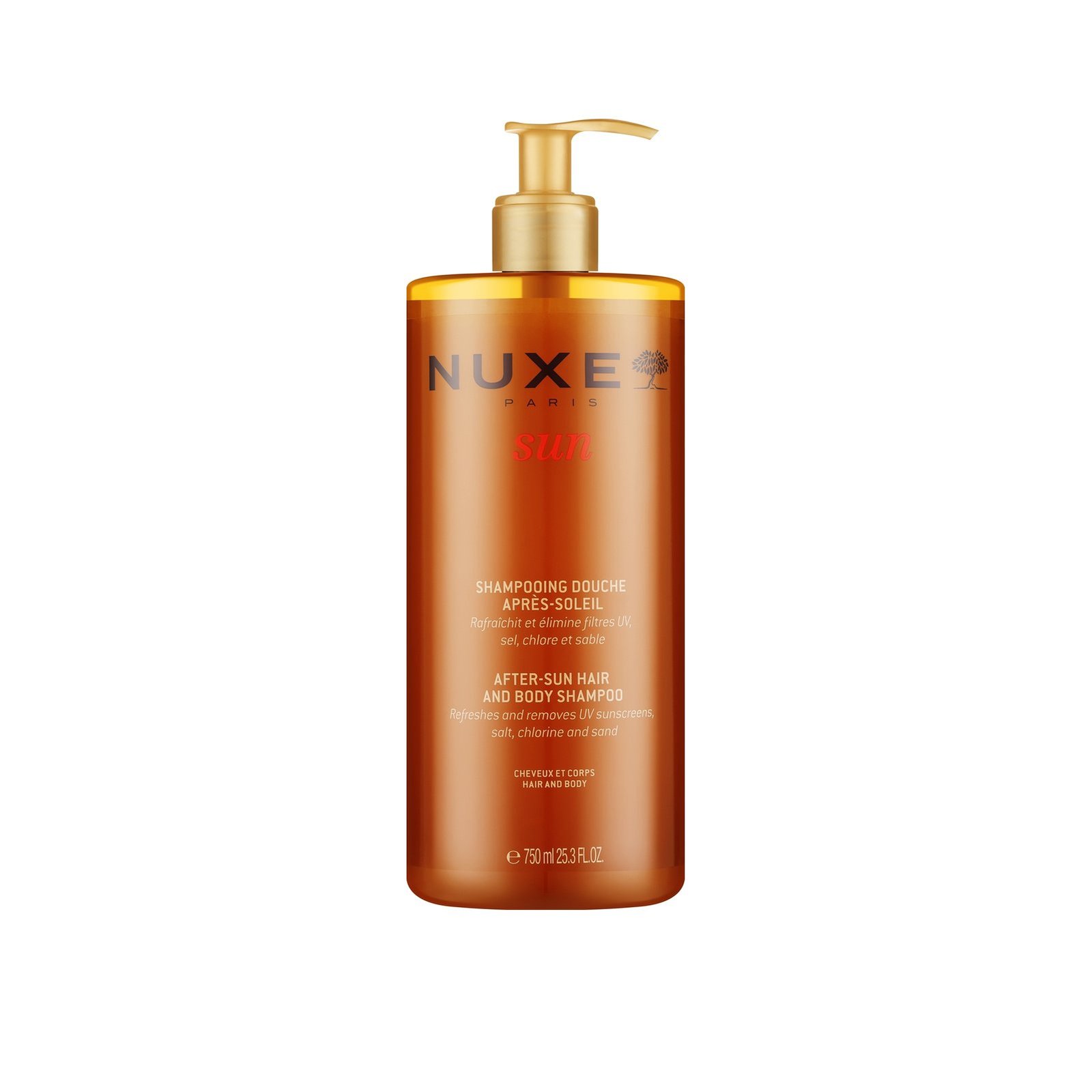 NUXE Sun After-Sun Hair and Body Shampoo 750ml