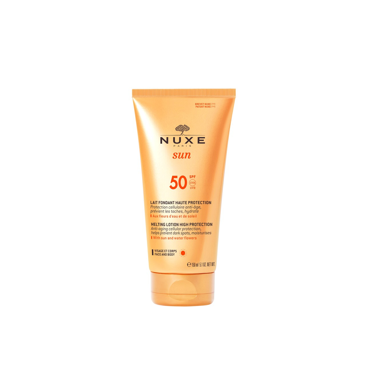 NUXE Sun Melting Lotion High Protection SPF50 150ml (5.07fl oz)