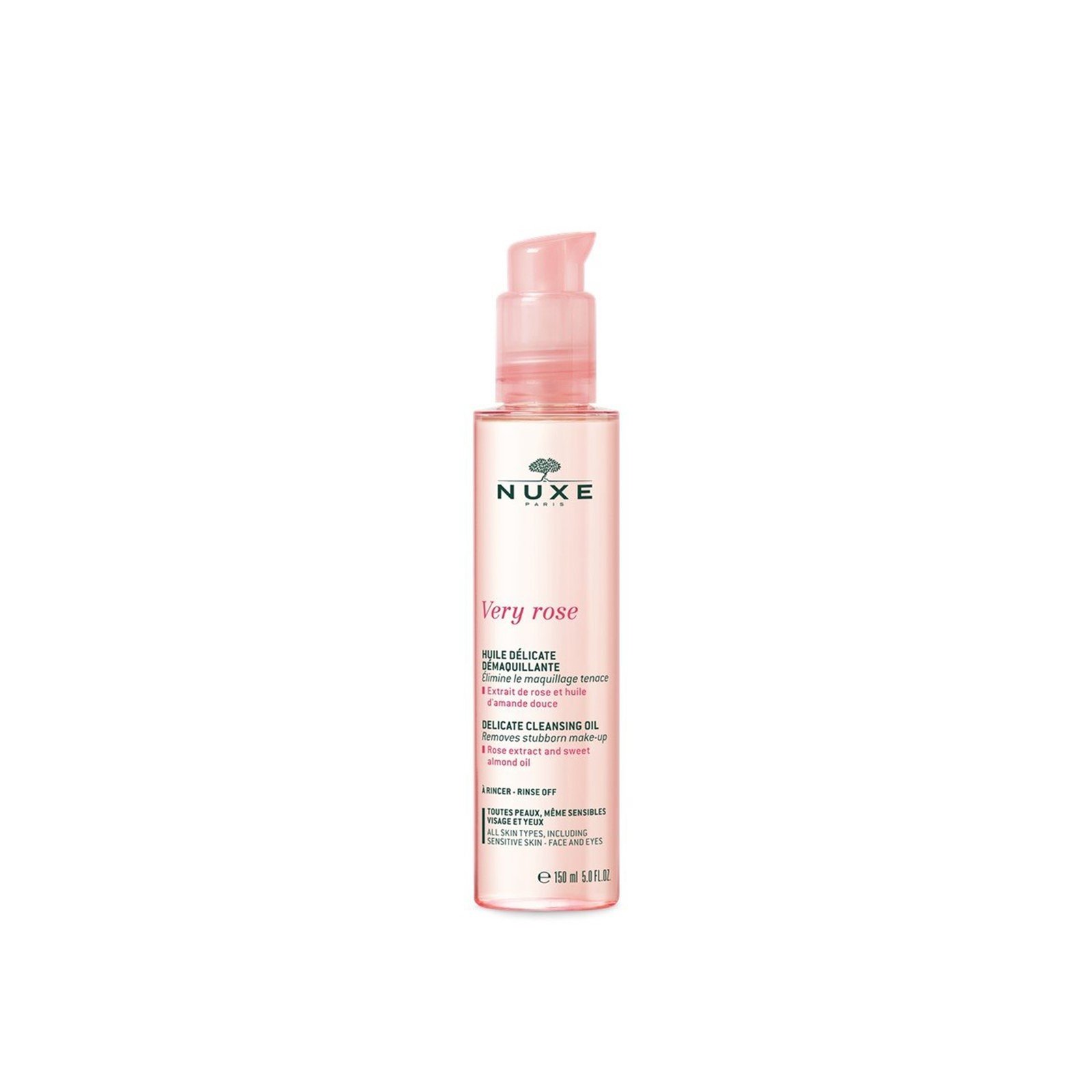 NUXE Very Rose Delicate Cleansing Oil 150ml (5.07fl oz)