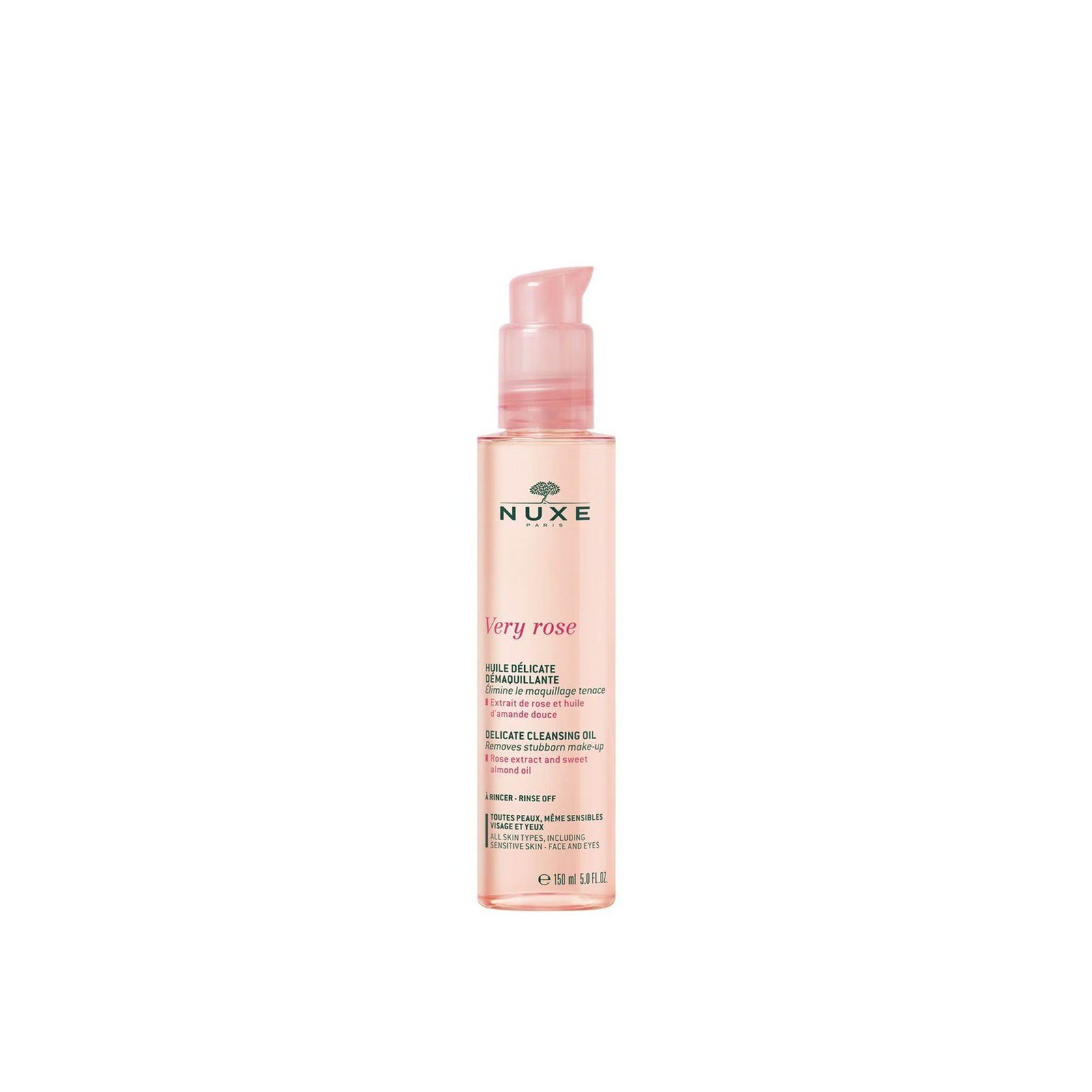 NUXE Very Rose Delicate Cleansing Oil 150ml (5.0floz)