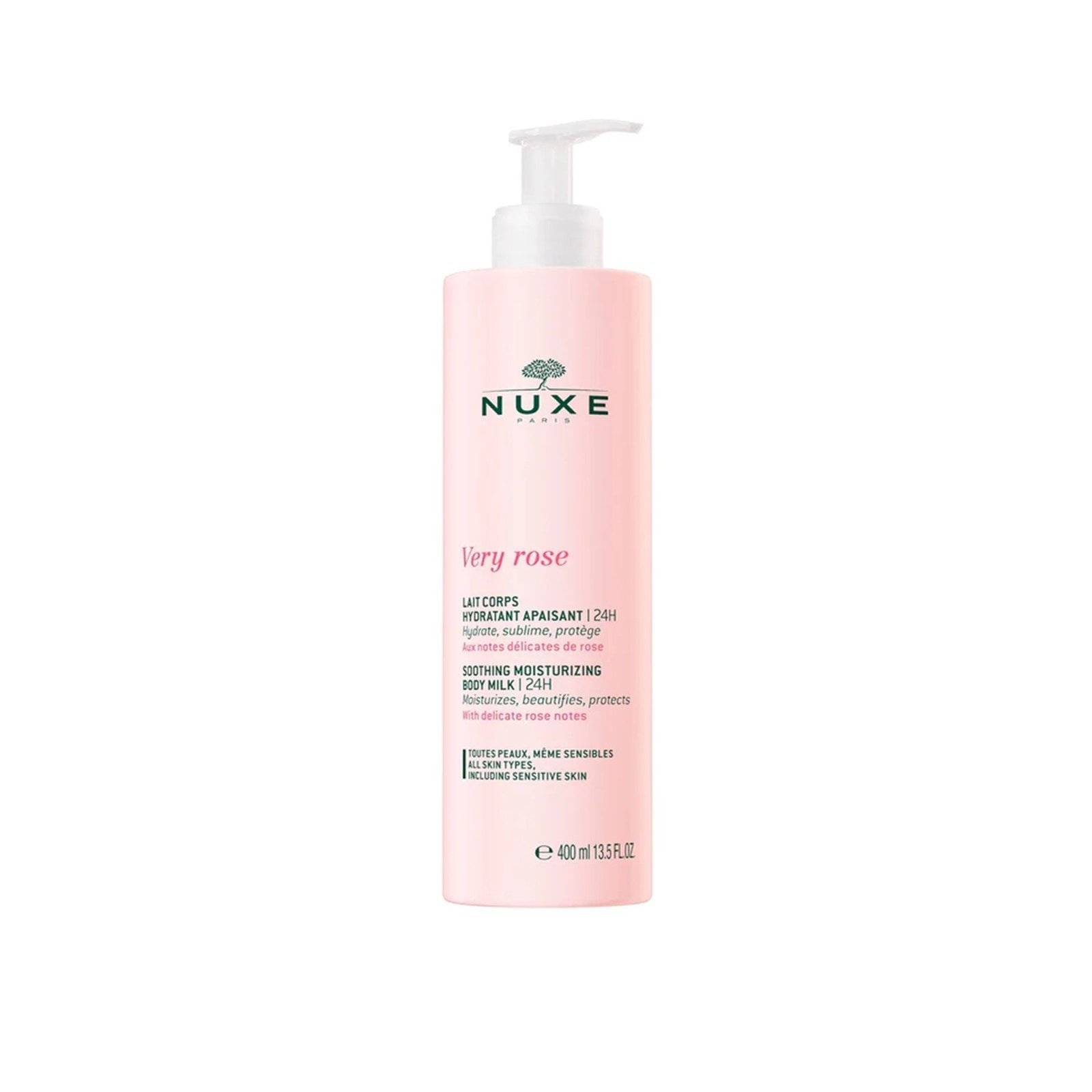 NUXE Very Rose Soothing Moisturizing Body Milk 400ml