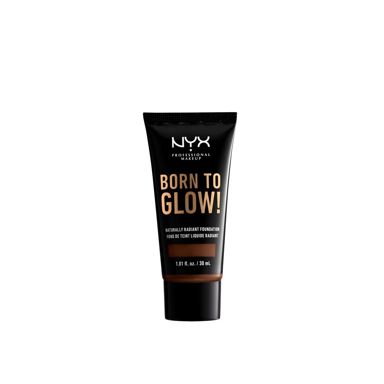 NYX Pro Makeup Born To Glow Radiant Foundation Deep Walnut 30ml