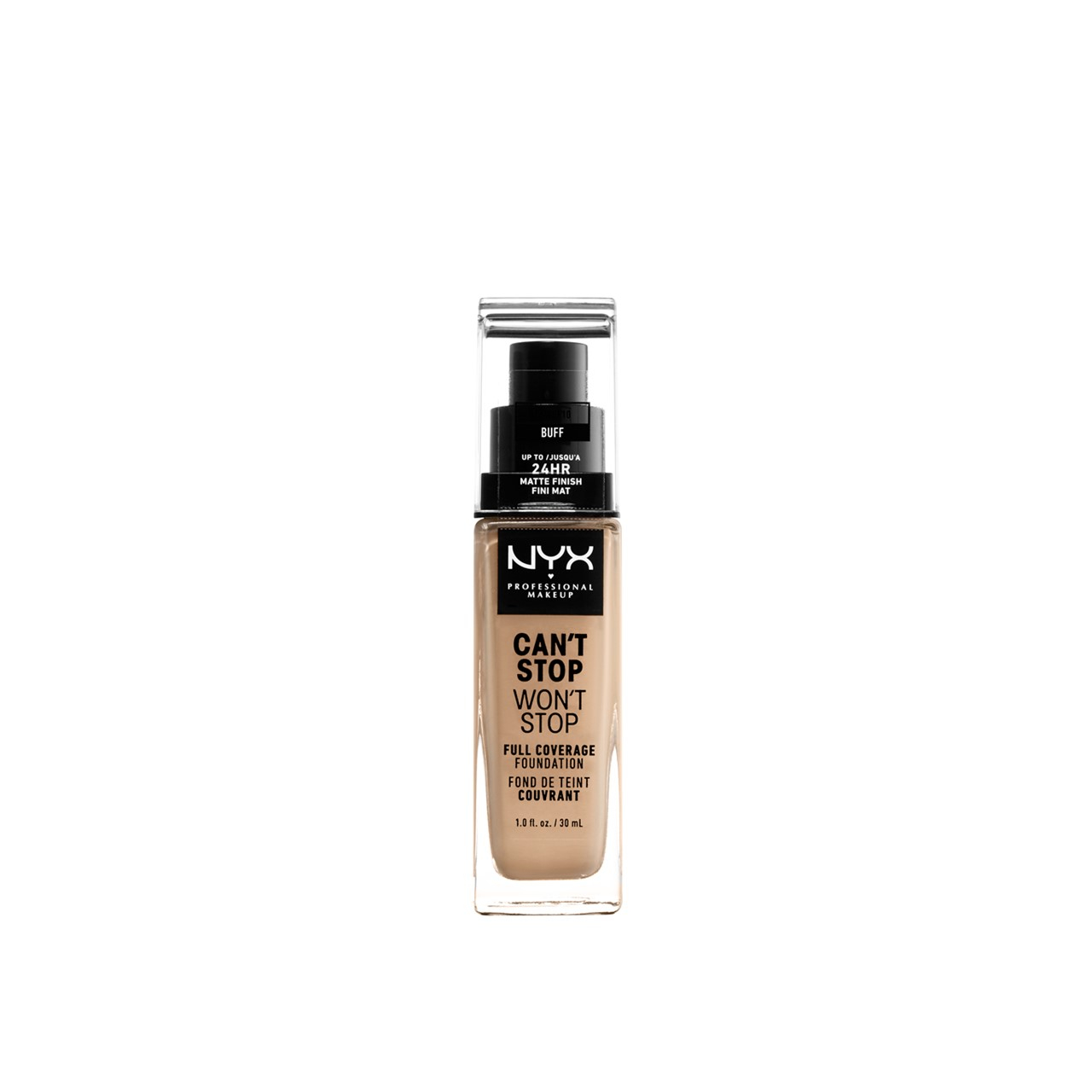 NYX Pro Makeup Can't Stop Won't Stop Foundation Buff 30ml (1.01fl oz)
