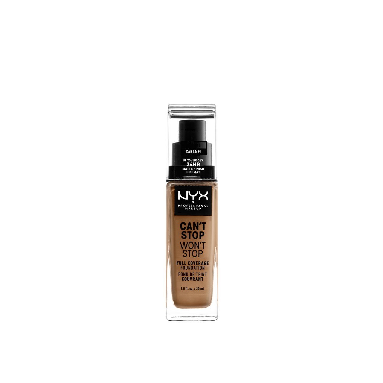 NYX Pro Makeup Can't Stop Won't Stop Foundation Caramel 30ml