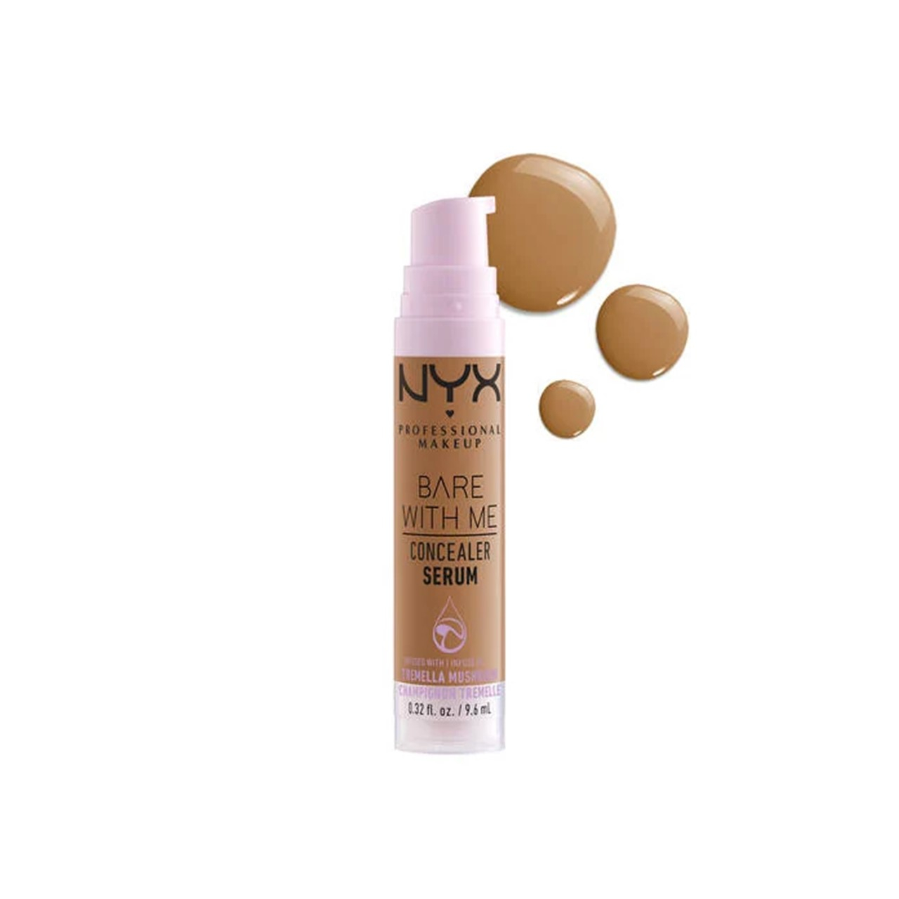  NYX PROFESSIONAL MAKEUP Bare With Me Concealer Serum, Up To  24Hr Hydration - Medium Vanilla : Pet Supplies