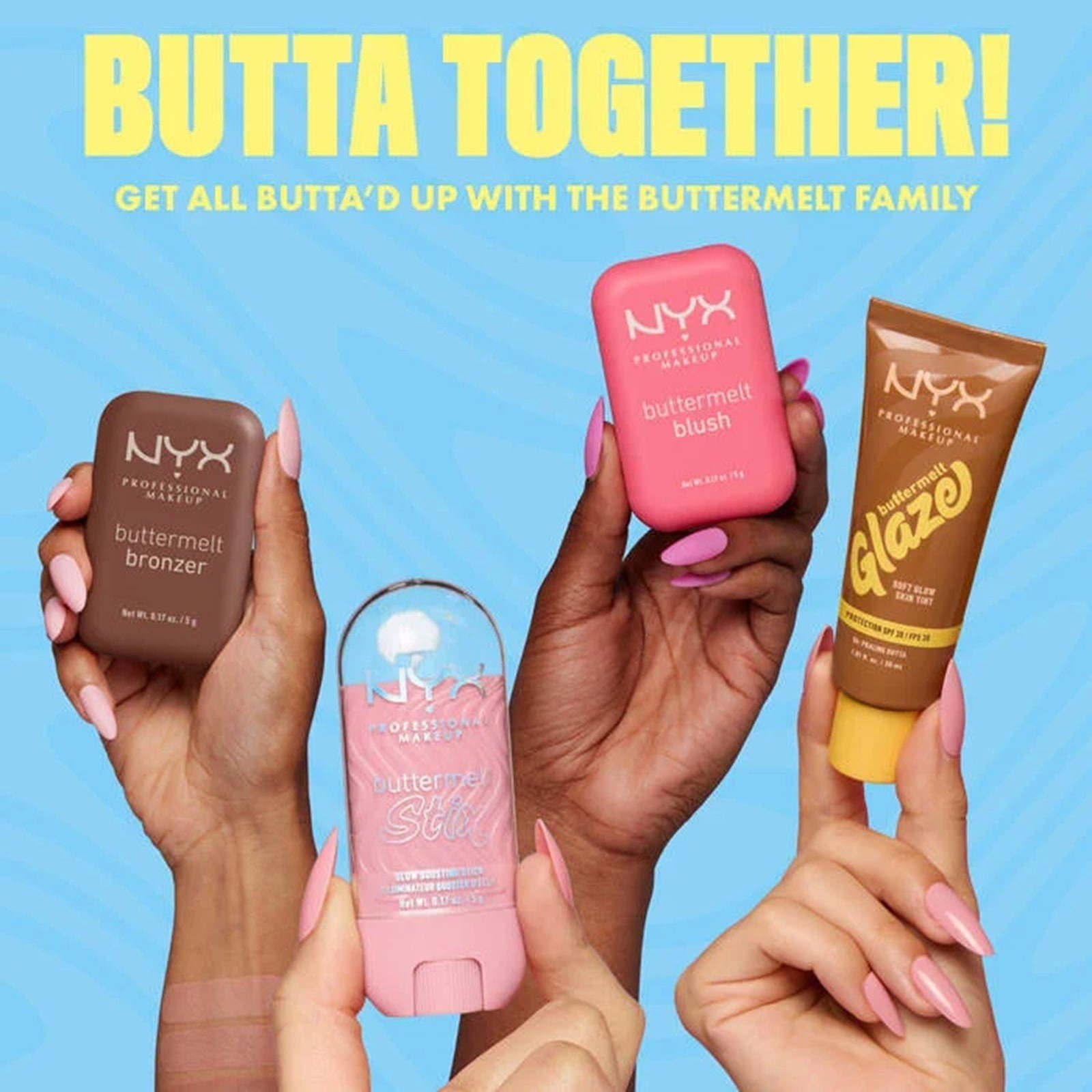 NYX Pro Makeup Buttermelt Stix Glow Boosting Stick 04 My Melt Era 5g