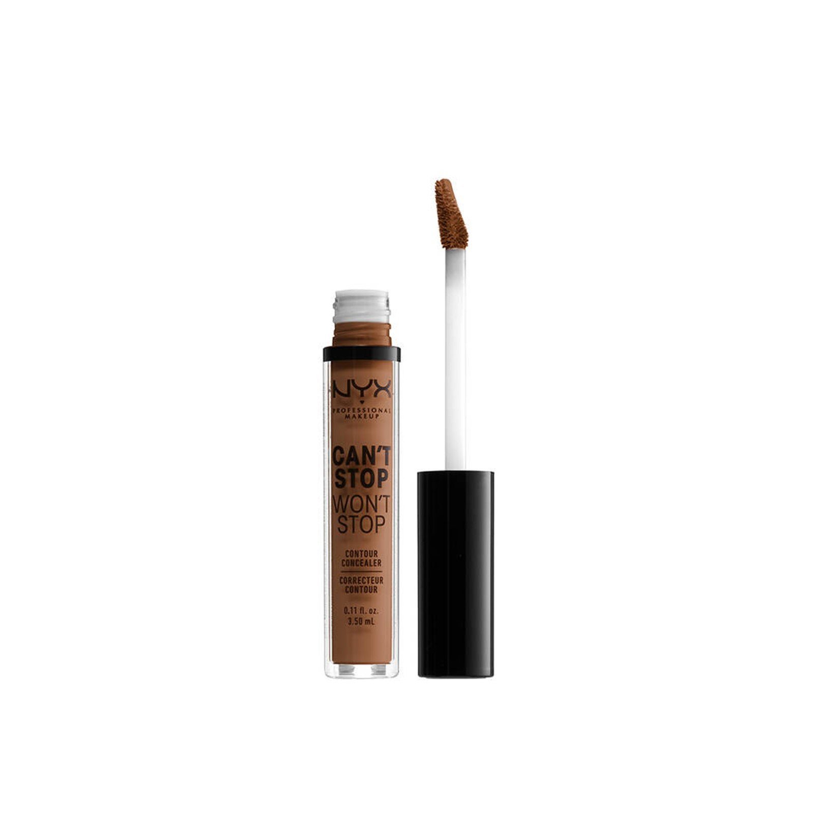 NYX Pro Makeup Can't Stop Won't Stop Concealer Cappuccino 3.5ml (0.12floz)