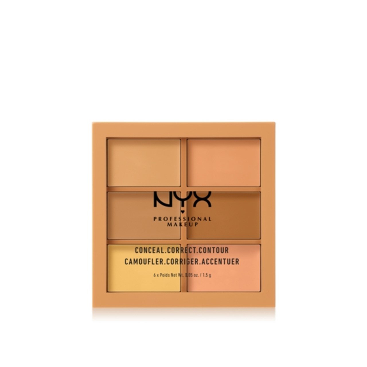 NYX Pro Makeup Conceal, Correct, Contour Palette Medium