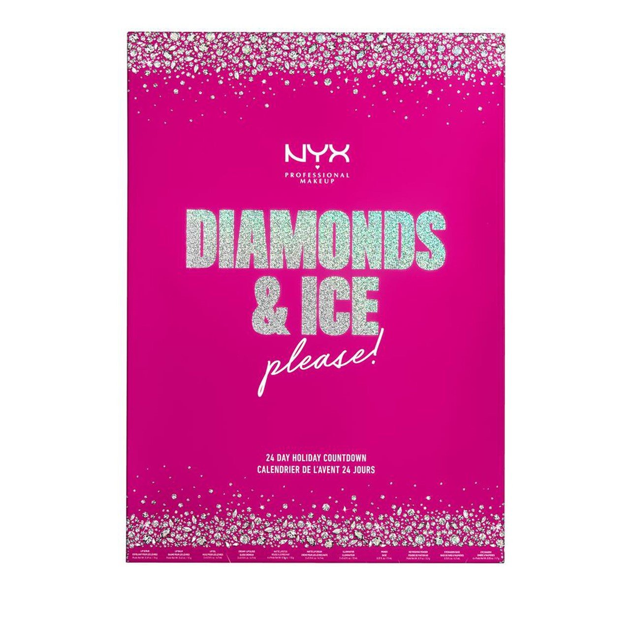 NYX Pro Makeup Diamonds & Ice Please! 24 Day Holiday Calendar