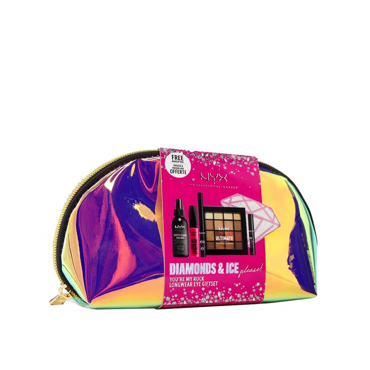 NYX Pro Makeup Diamonds & Ice Please! You’re My Rock Eye Giftset