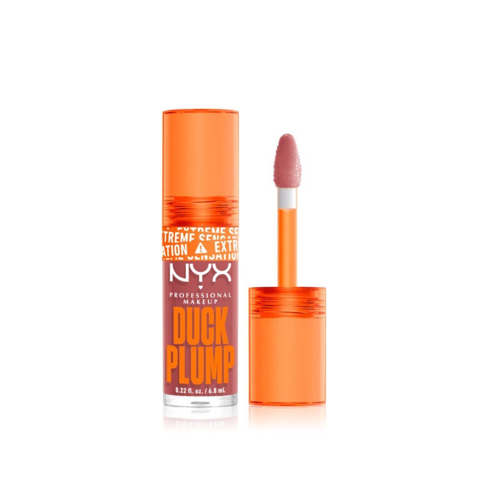 NYX Pro Makeup Duck Plump High Pigment Plumping Lip Gloss 03 Nude Swings 7ml (0.23floz)