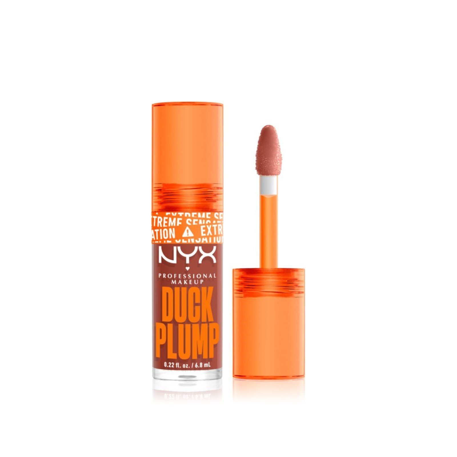 NYX Pro Makeup Duck Plump High Pigment Plumping Lip Gloss 05 Brown Of Applause 7ml (0.23floz)