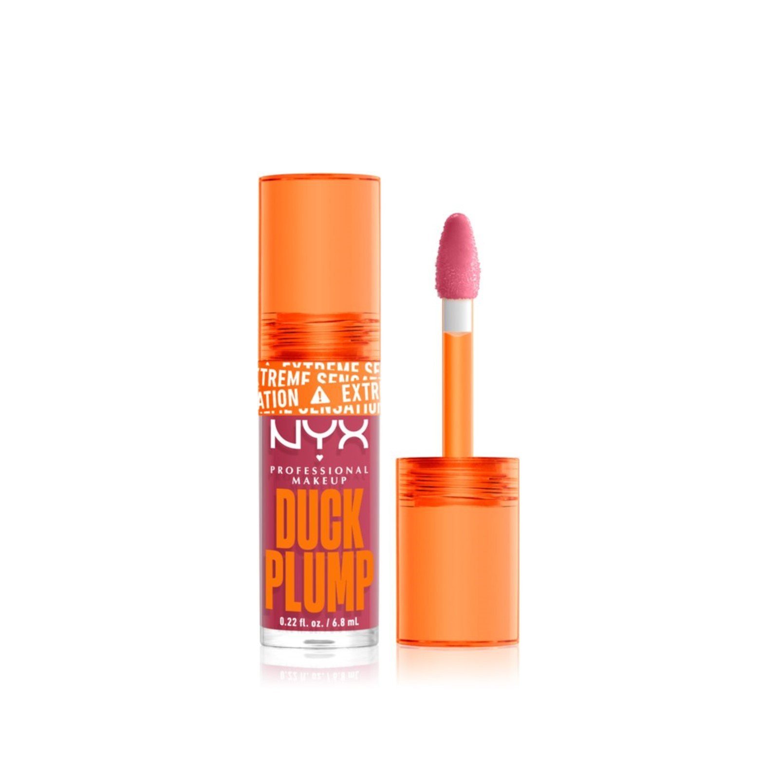 NYX Pro Makeup Duck Plump High Pigment Plumping Lip Gloss 09 Strike A Rose 7ml (0.23floz)