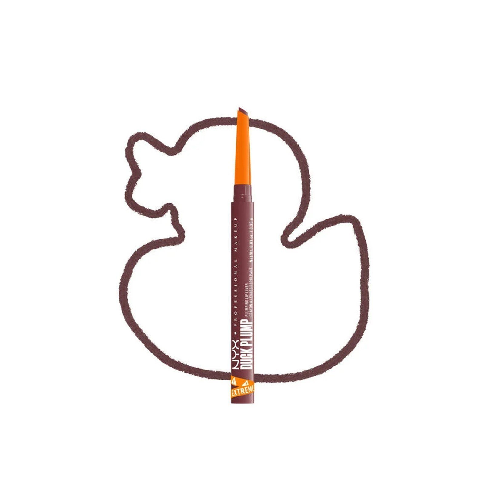 NYX Pro Makeup Duck Plump Plumping Lip Liner 04 Fill Em' In 0.33g